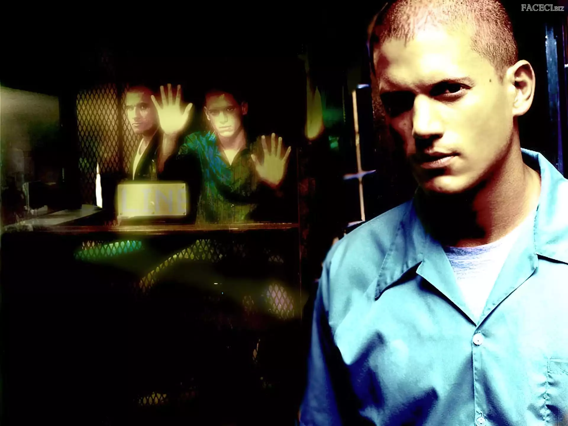Skazany na śmierć, koszula, Prison Break, Wentworth Miller