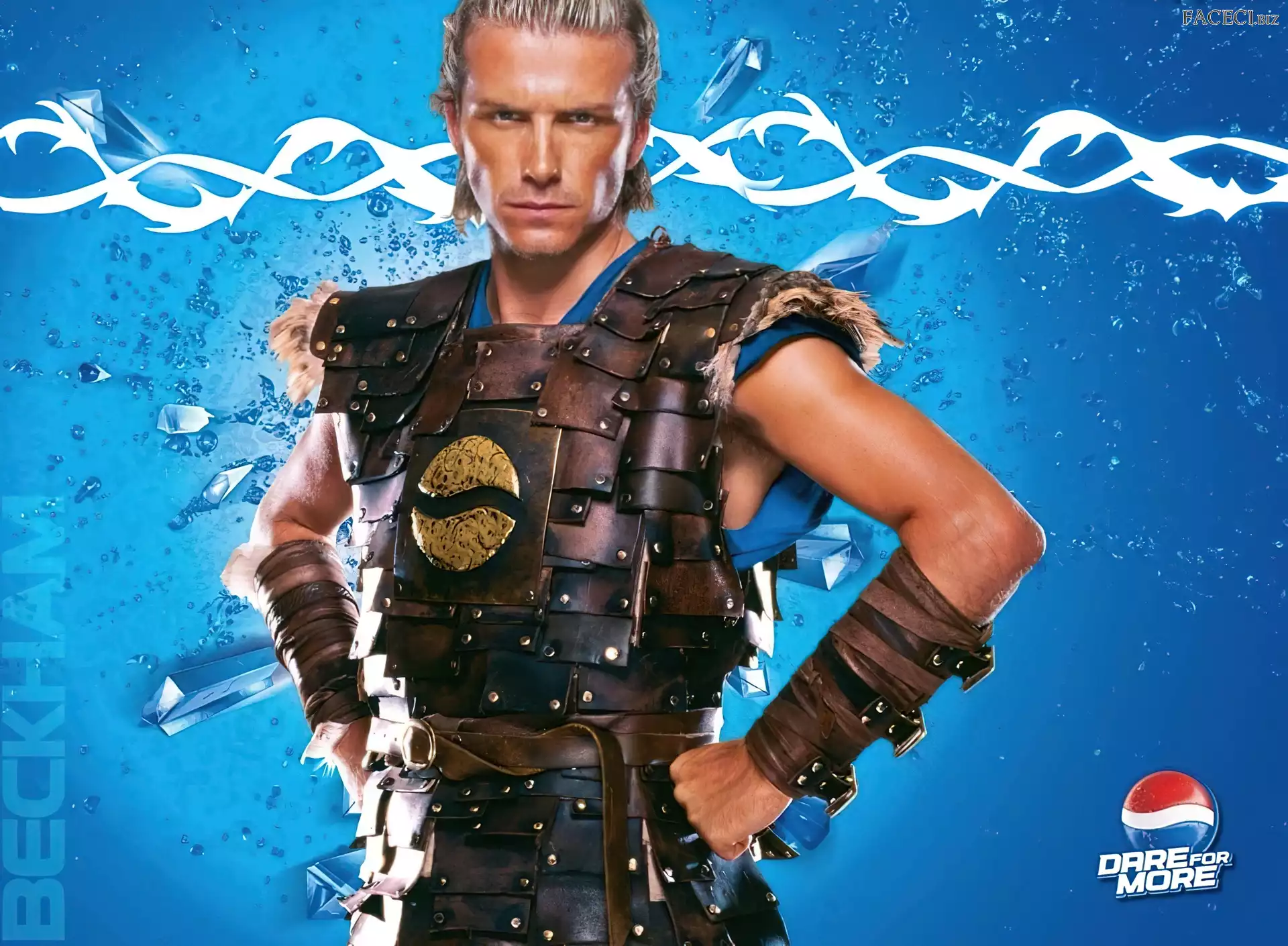 Pepsi, David Beckham, Logo